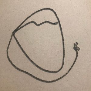 30” Sterling Silver Chain